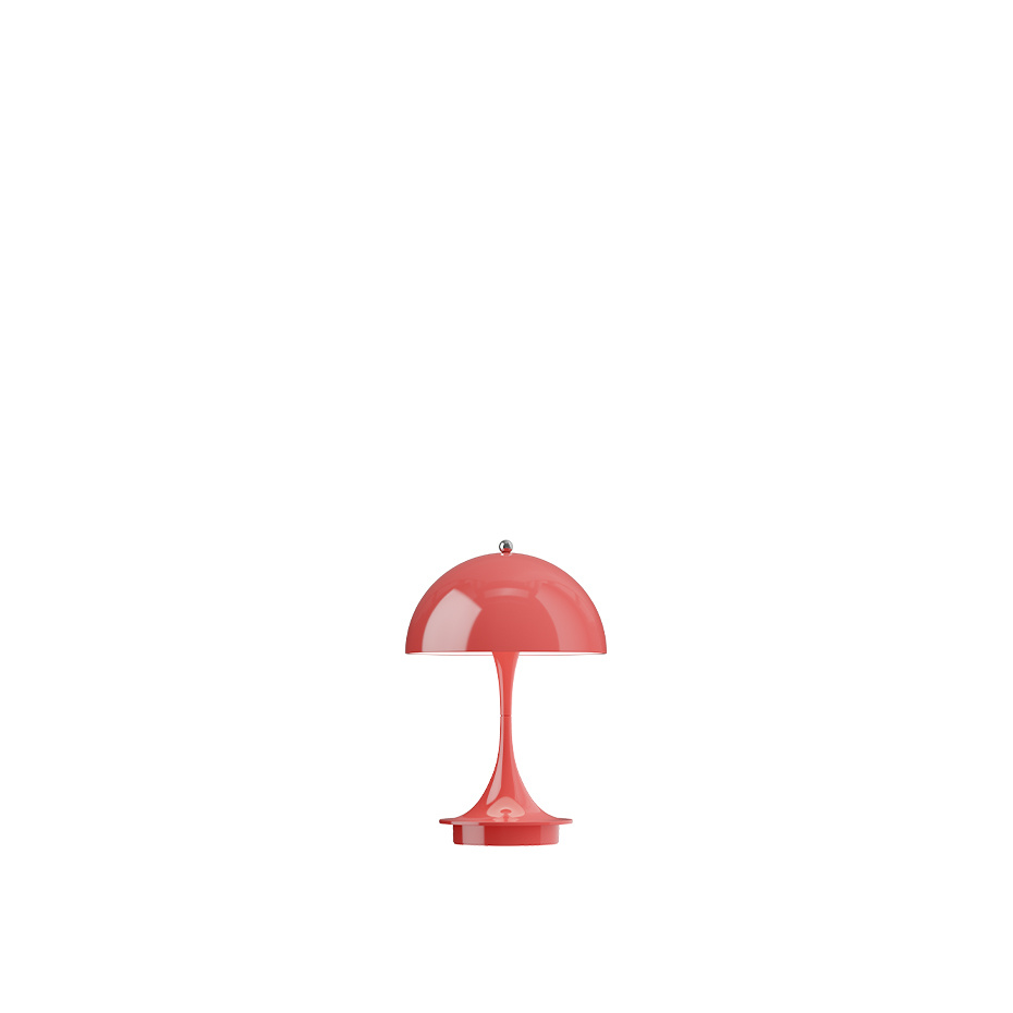 Louis Poulsen Panthella Ø160 Portable Bordslampa Opaque Coral V3