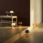 Panthella Ø160 Portable Bordslampa Brass Metallised V3 Panthella Ø160 Portable Bordslampa Brass Metallised V3