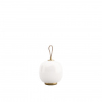 VL45 Radiohus Portable Bordslampa Opal White/Brass VL45 Radiohus Portable Bordslampa Opal White/Brass
