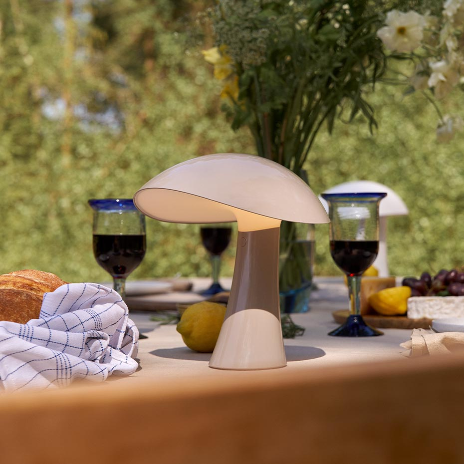 Rumee Ø220 Portable Bordslampa Earth Grey