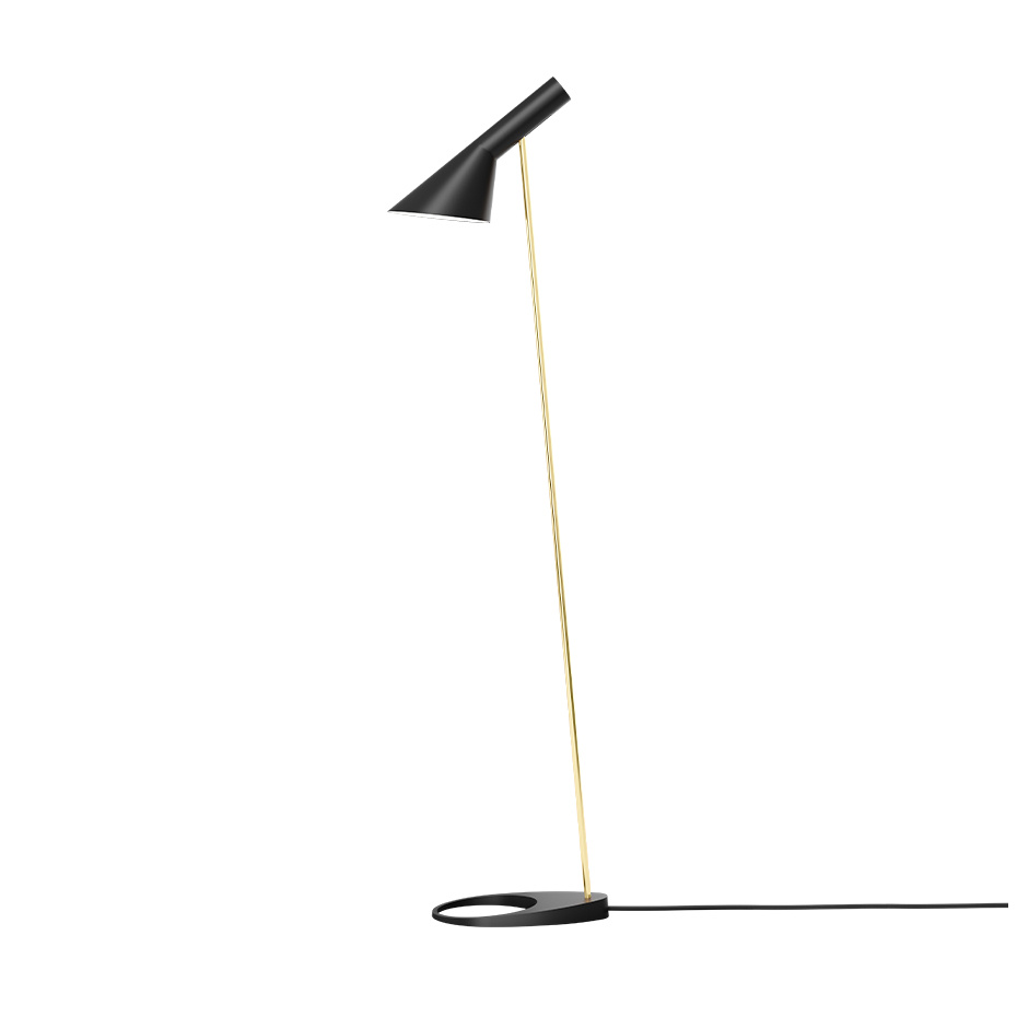 AJ Golvlampa Brass/Black