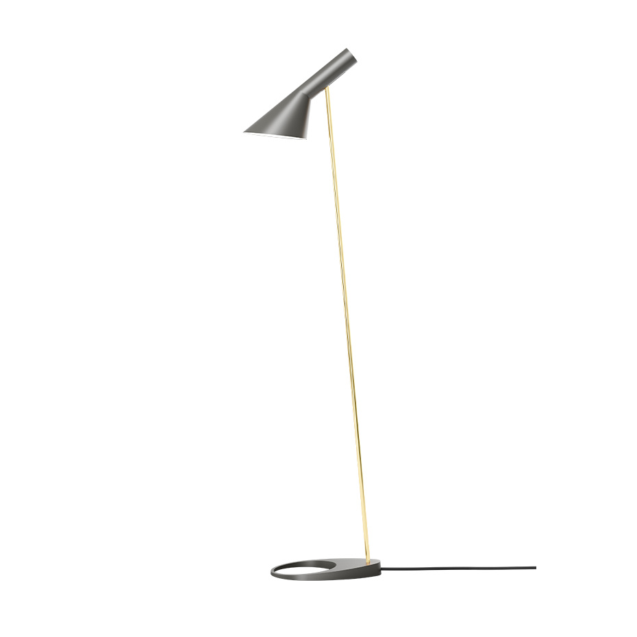 AJ Golvlampa Brass/Warm Grey