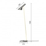 AJ Golvlampa Brass/Warm Grey AJ Golvlampa Brass/Warm Grey