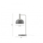 FJ Elements Ø175 Bordslampa Original Grey FJ Elements Ø175 Bordslampa Original Grey