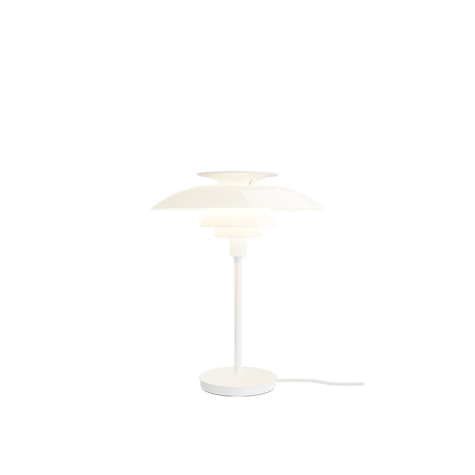 PH 80 Bordslampa Opal White/White