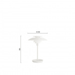PH 80 Portable Bordslampa Opal White/White PH 80 Portable Bordslampa Opal White/White