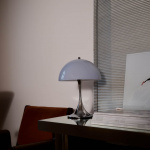 Panthella Ø250 Portable Bordslampa Original Opal Blue Grey V3 Panthella Ø250 Portable Bordslampa Original Opal Blue Grey V3