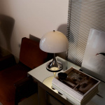 Panthella Ø250 Portable Bordslampa Original Opal Blue Grey V3 Panthella Ø250 Portable Bordslampa Original Opal Blue Grey V3