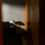 Panthella Ø250 Portable Bordslampa Original Opal Blue Grey V3 Panthella Ø250 Portable Bordslampa Original Opal Blue Grey V3