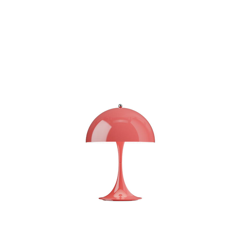 Louis Poulsen Panthella Ø250 Portable Bordslampa Opaque Coral V3