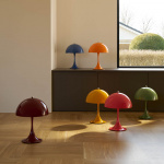 Panthella Ø250 Portable Bordslampa Opaque Coral V3 Panthella Ø250 Portable Bordslampa Opaque Coral V3