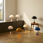 Panthella Ø250 Portable Bordslampa Opaque Coral V3 Panthella Ø250 Portable Bordslampa Opaque Coral V3