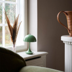 Panthella Ø160 Portable Bordslampa Opaque Moss Green V3 Panthella Ø160 Portable Bordslampa Opaque Moss Green V3
