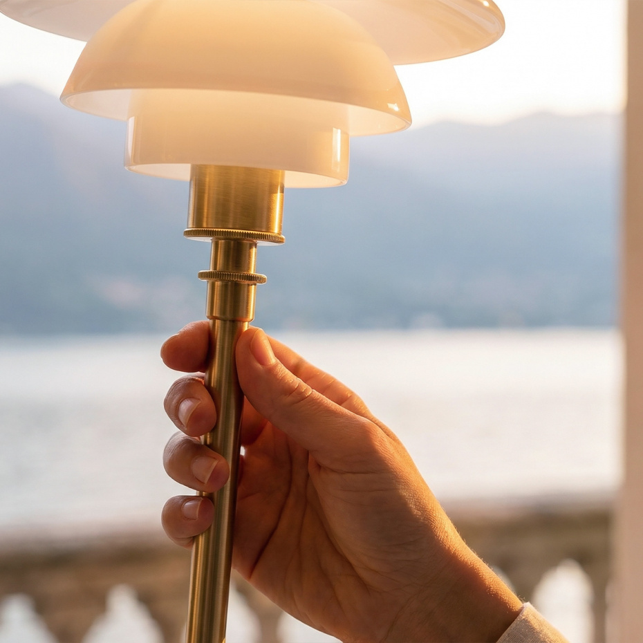 PH 1/1 Portable Bordslampa Brass Metallised