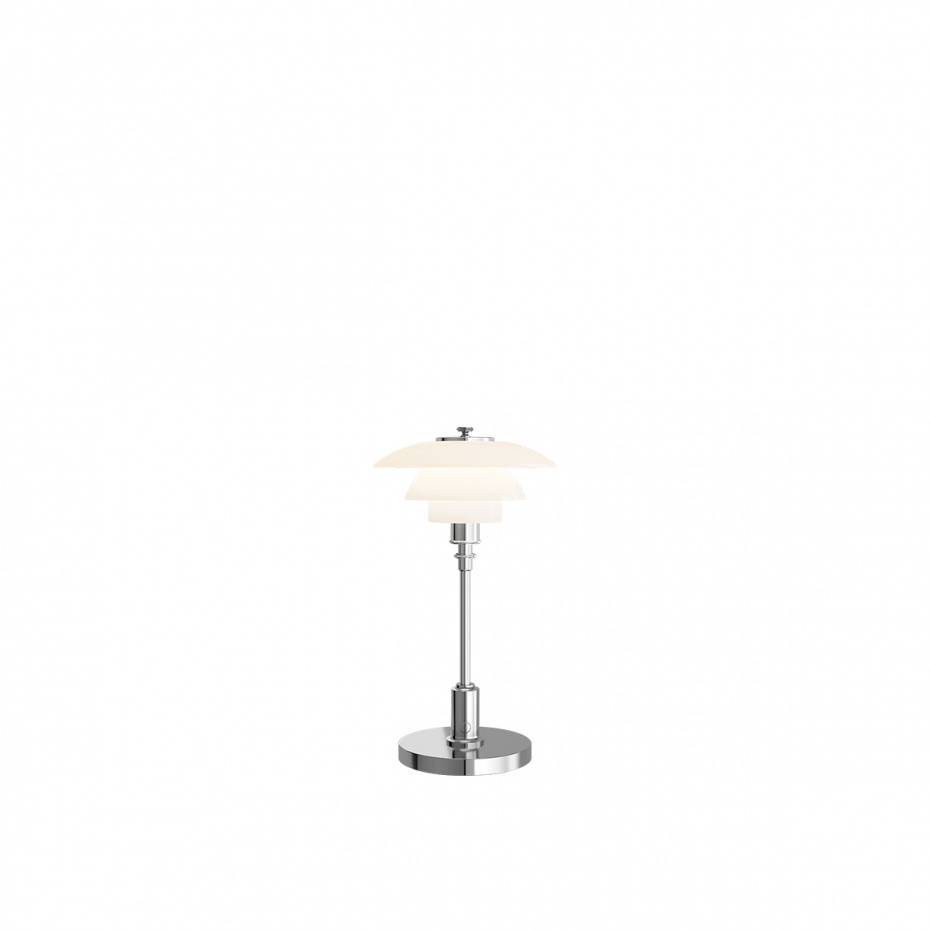 PH 1/1 Portable Bordslampa High Lustre Chrome Plated