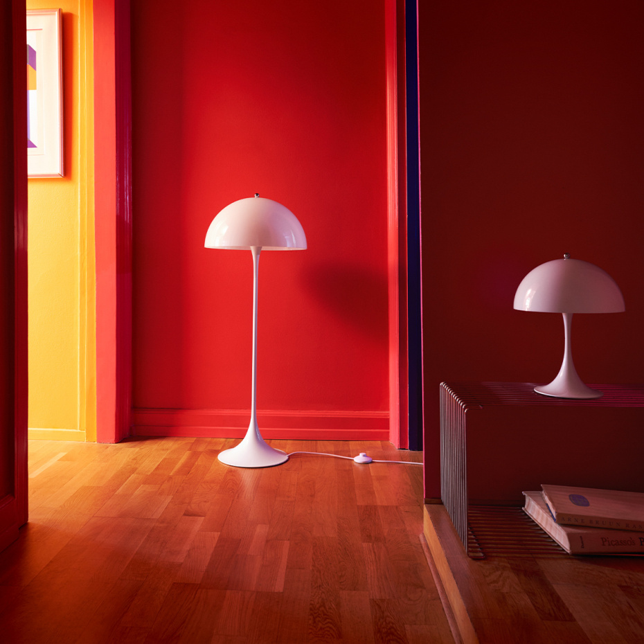Panthella Ø400 Bordslampa Opal White V3