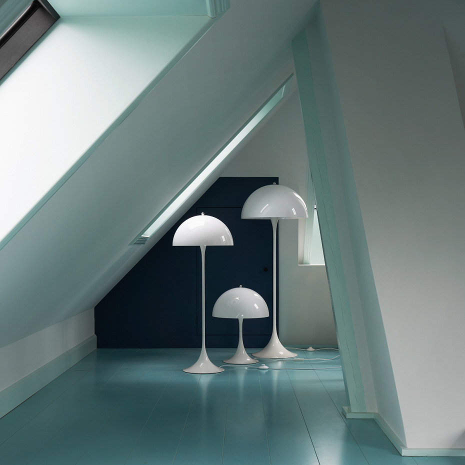 Panthella Ø400 Bordslampa Opal White V3