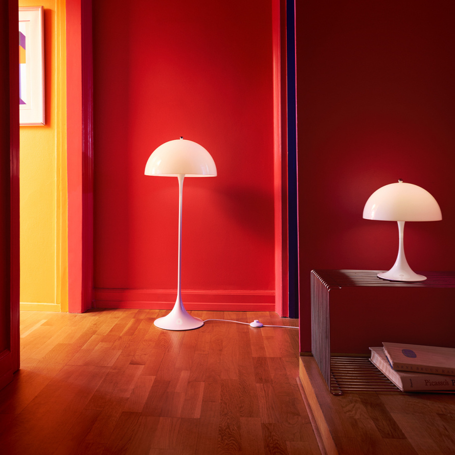 Panthella Ø400 Bordslampa Opal White V3