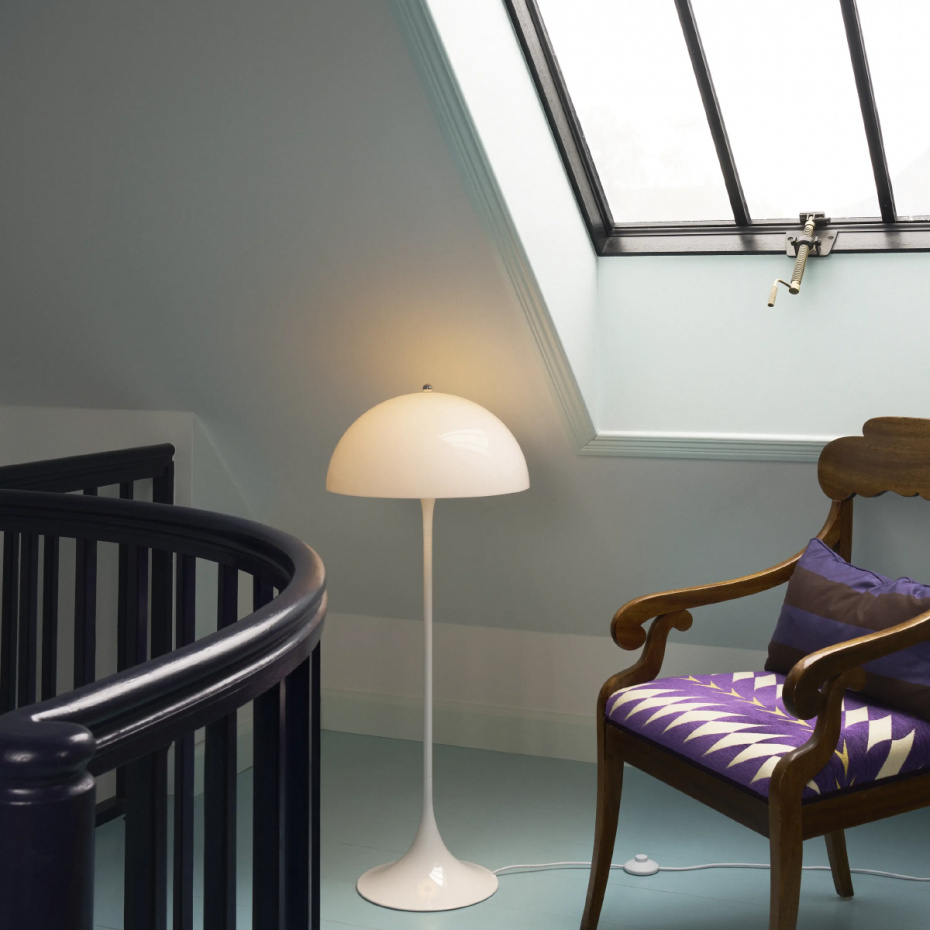 Panthella Ø400 Golvlampa Opal White