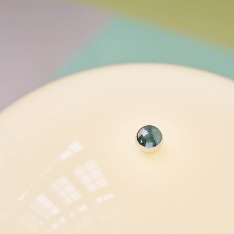 Panthella Ø400 Golvlampa Opal White