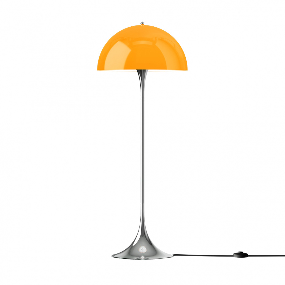 Panthella Ø500 Golvlampa Original Opal Orange