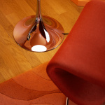 Panthella Ø500 Golvlampa Original Opal Brown Panthella Ø500 Golvlampa Original Opal Brown