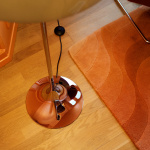 Panthella Ø500 Golvlampa Original Opal Brown Panthella Ø500 Golvlampa Original Opal Brown
