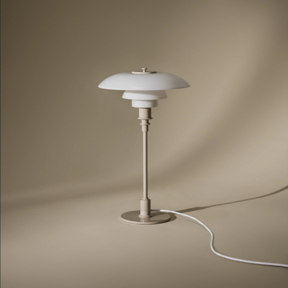 PH 3/2 Bordslampa Glossy Beige
