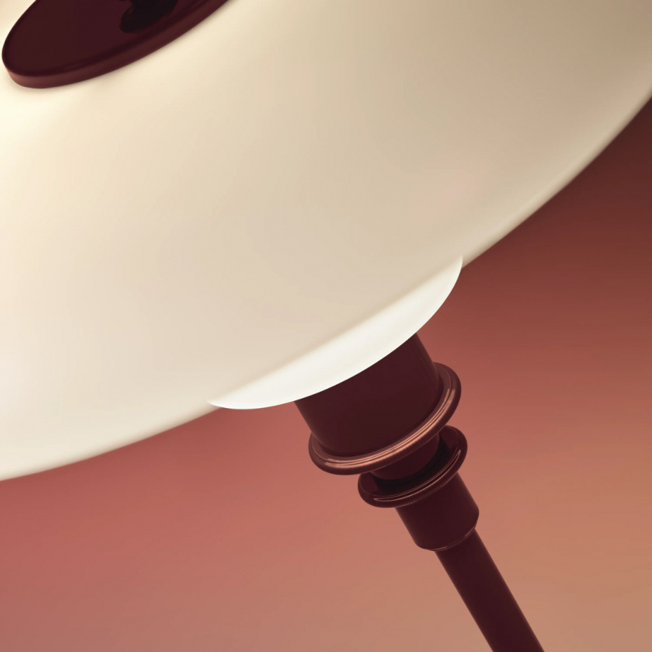 PH 3/2 Bordslampa Glossy Burgundy