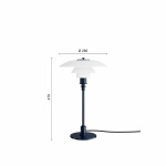 PH 3/2 Bordslampa Glossy Deep Blue PH 3/2 Bordslampa Glossy Deep Blue