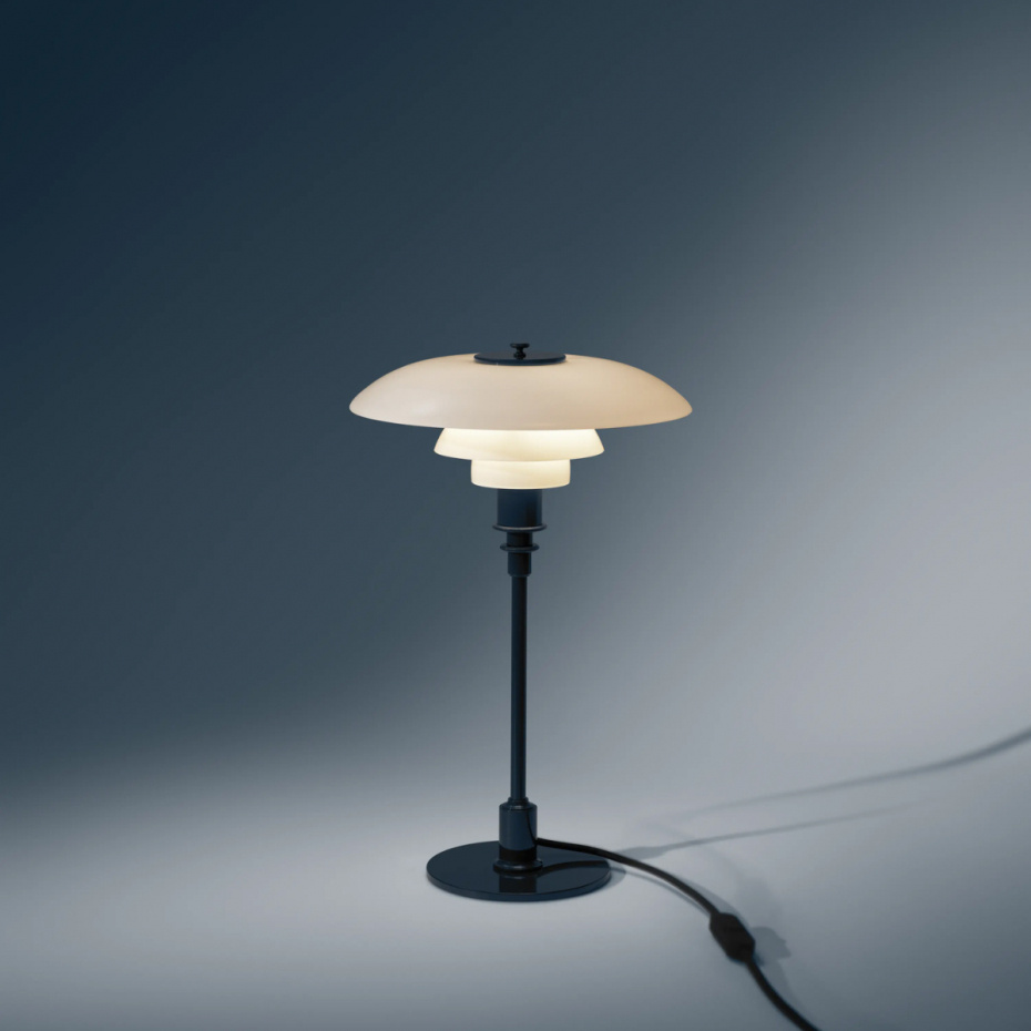 PH 3/2 Bordslampa Glossy Deep Blue