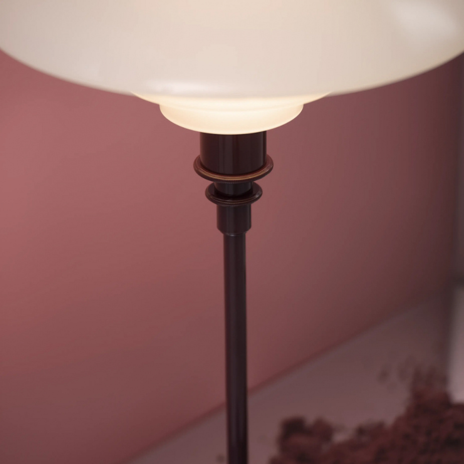 PH 2/1 Bordslampa Glossy Burgundy