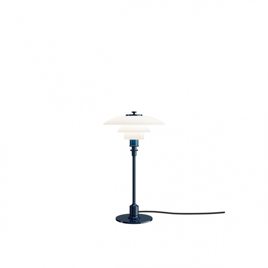 PH 2/1 Bordslampa Glossy Deep Blue