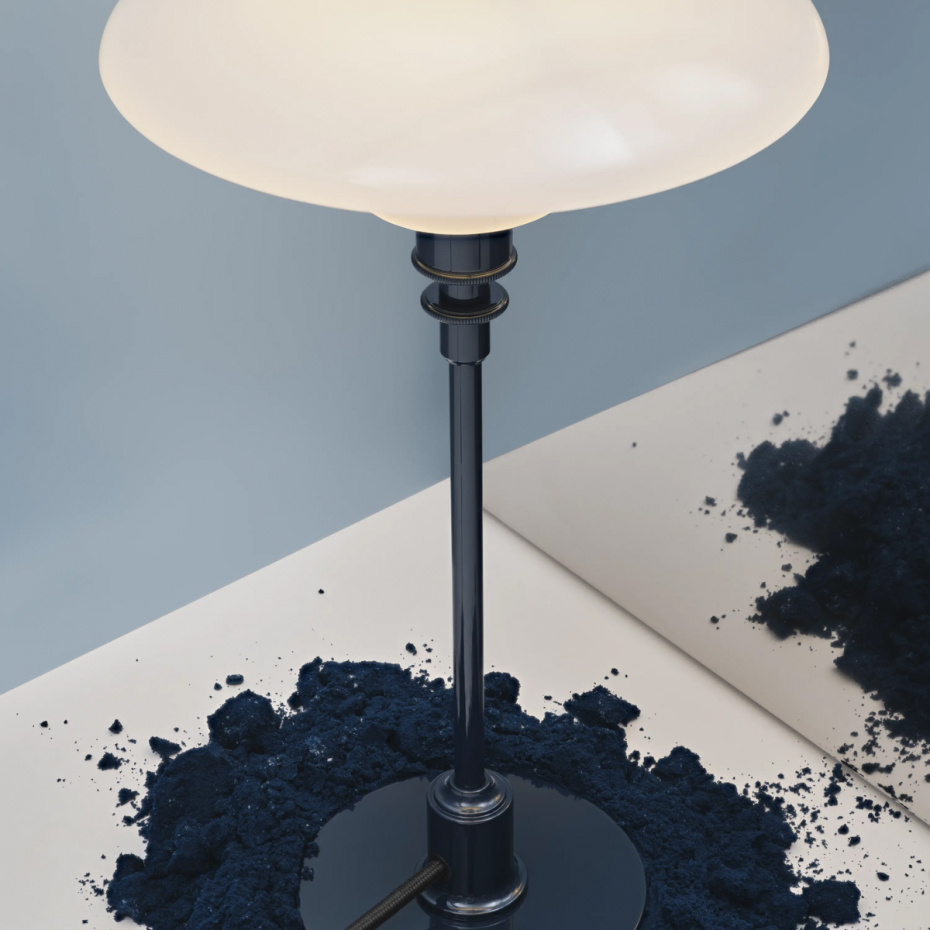PH 2/1 Bordslampa Glossy Deep Blue