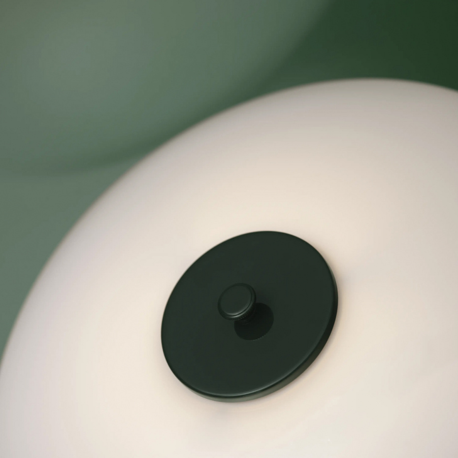 PH 2/1 Bordslampa Glossy Deep Green