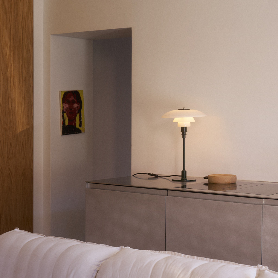 PH 2/1 Bordslampa Glossy Deep Green