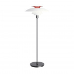 PH 80 Golvlampa White Opal Acryl/Chrome PH 80 Golvlampa White Opal Acryl/Chrome