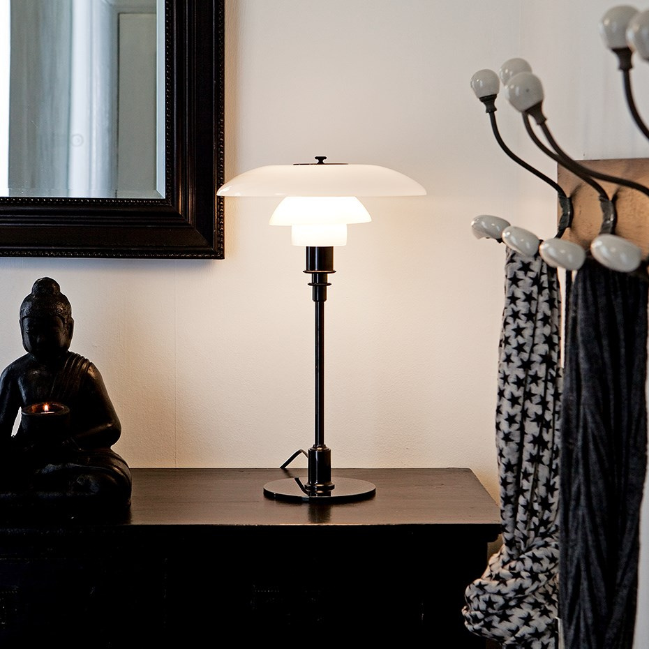 PH 3/2 Bordslampa Metalized Black