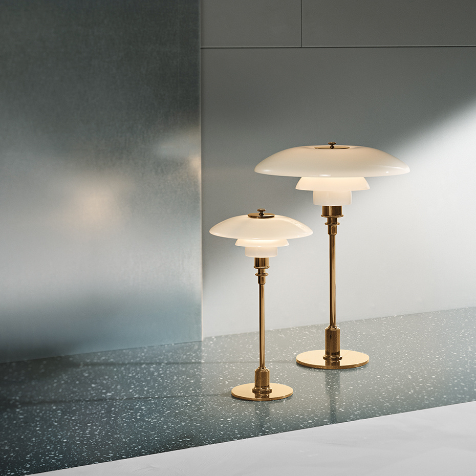 PH 3/2 Bordslampa Brass