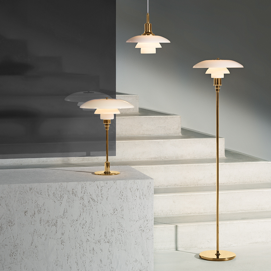 PH 3/2 Bordslampa Brass