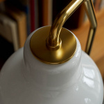 VL Ring Crown Golvlampa Brass/Opal Glass VL Ring Crown Golvlampa Brass/Opal Glass