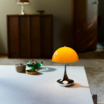 Panthella Ø160 Portable Bordslampa Original Opal Orange V3 Panthella Ø160 Portable Bordslampa Original Opal Orange V3