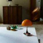 Panthella Ø160 Portable Bordslampa Original Opal Orange V3 Panthella Ø160 Portable Bordslampa Original Opal Orange V3