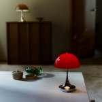 Panthella Ø160 Portable Bordslampa Original Opal Red V3 Panthella Ø160 Portable Bordslampa Original Opal Red V3
