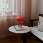 Panthella Ø160 Portable Bordslampa Original Opal Red V3 Panthella Ø160 Portable Bordslampa Original Opal Red V3