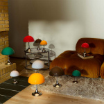 Panthella Ø160 Portable Bordslampa Original Opal Brown V3 Panthella Ø160 Portable Bordslampa Original Opal Brown V3