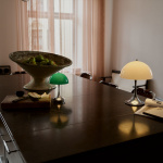 Panthella Ø160 Portable Bordslampa Original Opal Green V3 Panthella Ø160 Portable Bordslampa Original Opal Green V3