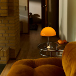 Panthella Ø250 Portable Bordslampa Original Opal Orange V3 Panthella Ø250 Portable Bordslampa Original Opal Orange V3