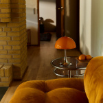 Panthella Ø250 Portable Bordslampa Original Opal Orange V3 Panthella Ø250 Portable Bordslampa Original Opal Orange V3