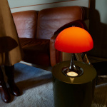 Panthella Ø250 Portable Bordslampa Original Opal Red V3 Panthella Ø250 Portable Bordslampa Original Opal Red V3